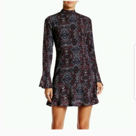Romeo & Juliet Couture Dresses & Skirts - Romeo & Juliet Couture | High Neck Ruffle Dress